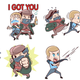 Illustration for article titled Valiant's New Archer & Armstrong Emojis Are Cute as Hell